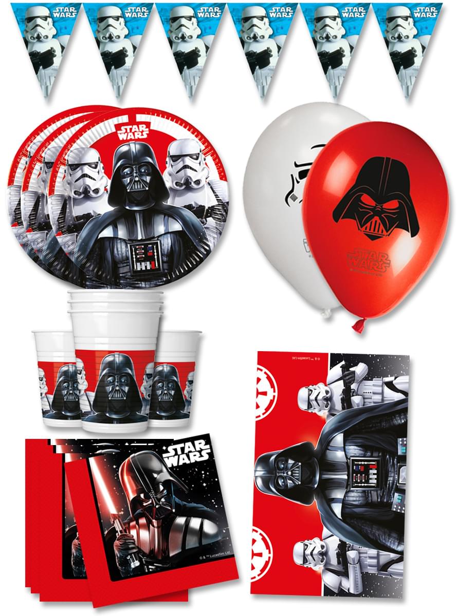 Kit de festa Star Wars 8 pessoas premium 