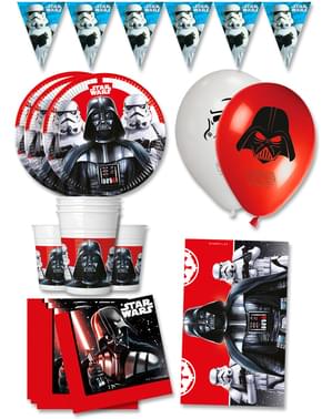 Kit anniversaire Star Wars 8 personnes premium