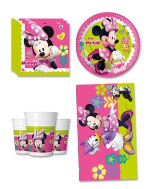 Premium Minnie Mouse Junior Birthday Decorations for 8 People