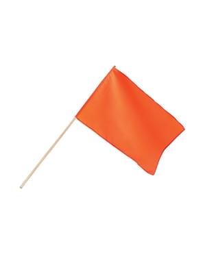 Bandeira cor de laranja