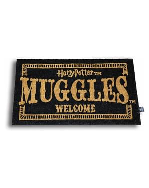 Harry Potter Muggles Welcome predpražnik 60 x 40 cm