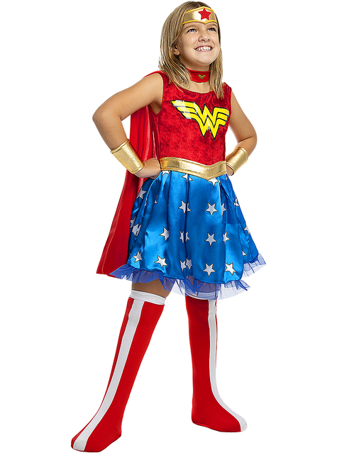 Wonder Woman Kostüm für Mädchen