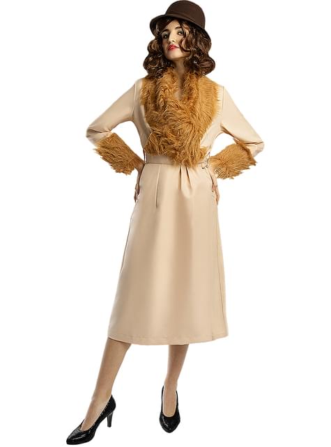 Funidelia  Costume Flapper des années 1920 en or pour femme