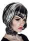 Parrucca da vampira taglio bob per donna