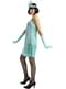 1920s Flapper Costume in Blue