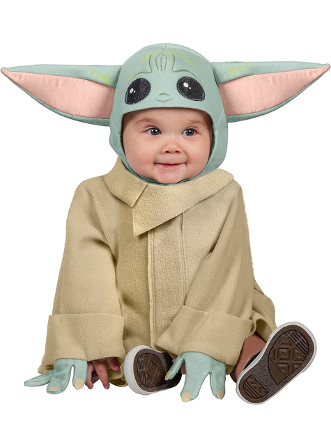 The Mandalorian Baby Yoda Costume for Babies - Star Wars