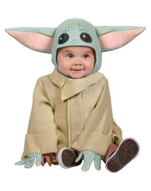 Mandalorian Baby Yoda Kostyme til Babyer - Star Wars