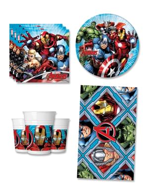 Decoração aniversário Os Vingadores 8 pessoas