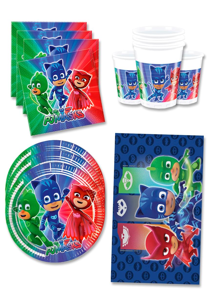 PJ Masks Verjaardagsdecoratie voor 16 personen