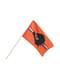 Orange Flag with Tricolour Band