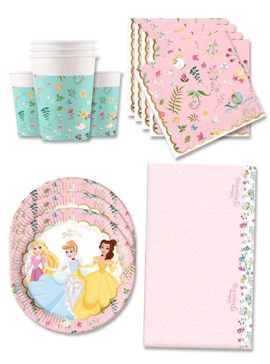 Decoração aniversário Princesas Disney 16 pessoas - True princess