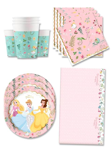 Украса с принцесите от Дисни за рожден ден за 16 души – True Princess