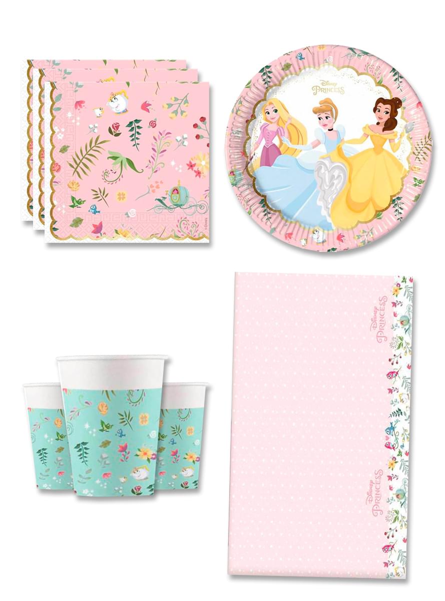 Disney Prinsesse Bursdagspynt for 8 Personer - True Princess