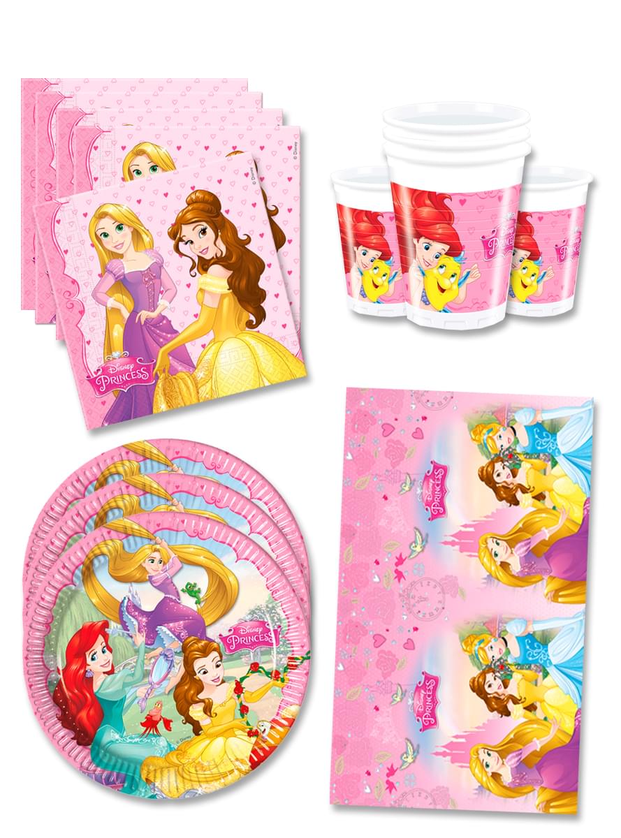 Disney Princessin syntymäpäiväkoristeet 16 hengelle