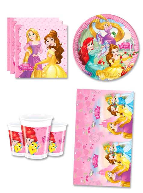 Disney hercegnős születésnapi buli kellékek 8 főnek