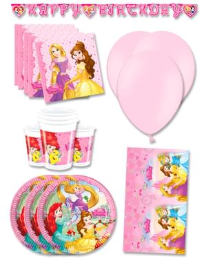 Decoração aniversário premium Princesas Disney 16 pessoas