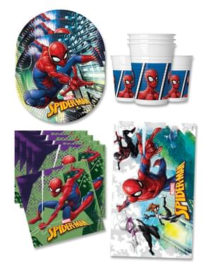 Spiderman Bursdagspynt for 16 Personer