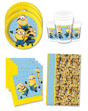 Lovely Minions Birthday Decorations for 16 People