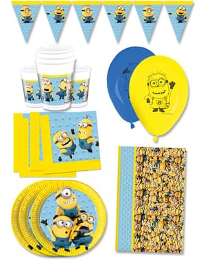 Decoração aniversário premium Lovely Minions 16 pessoas