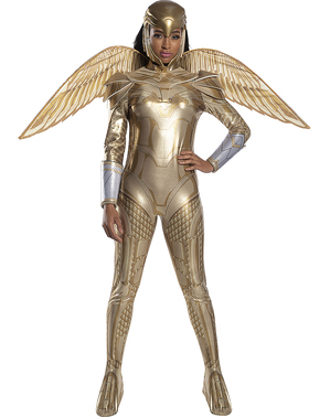 Дамски костюм на Жената чудо със златна броня – „Жената чудо 1984“