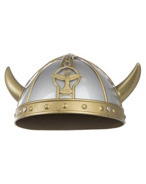 Casco de vikingo luchador para adulto