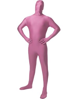 Extra bőr ruha rózsaszínű