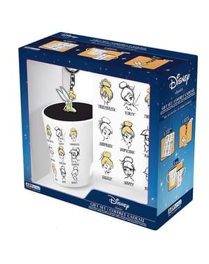 Tinkerbell Gift Set: Mug, Keychain and Notebook