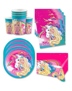 Barbie Verjaardagsdecoraties voor 16 personen