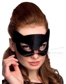 Loup chat noir femme