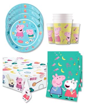 Peppa Pig Bursdagspynt for 16 Personer