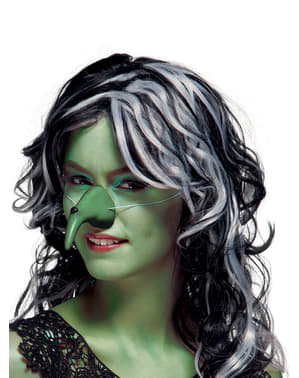 Woman's Green Witch Hidung dengan Wart