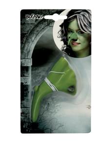 Nez sorcière verrue femme