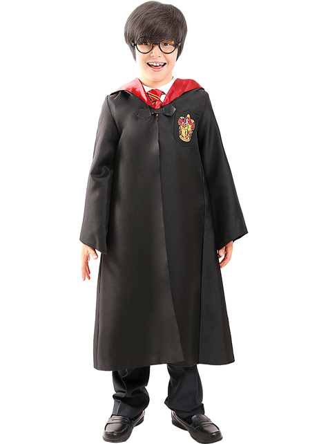 Vestito di carnevale adulto Harry Potter Hermione Grifondoro bacchetta