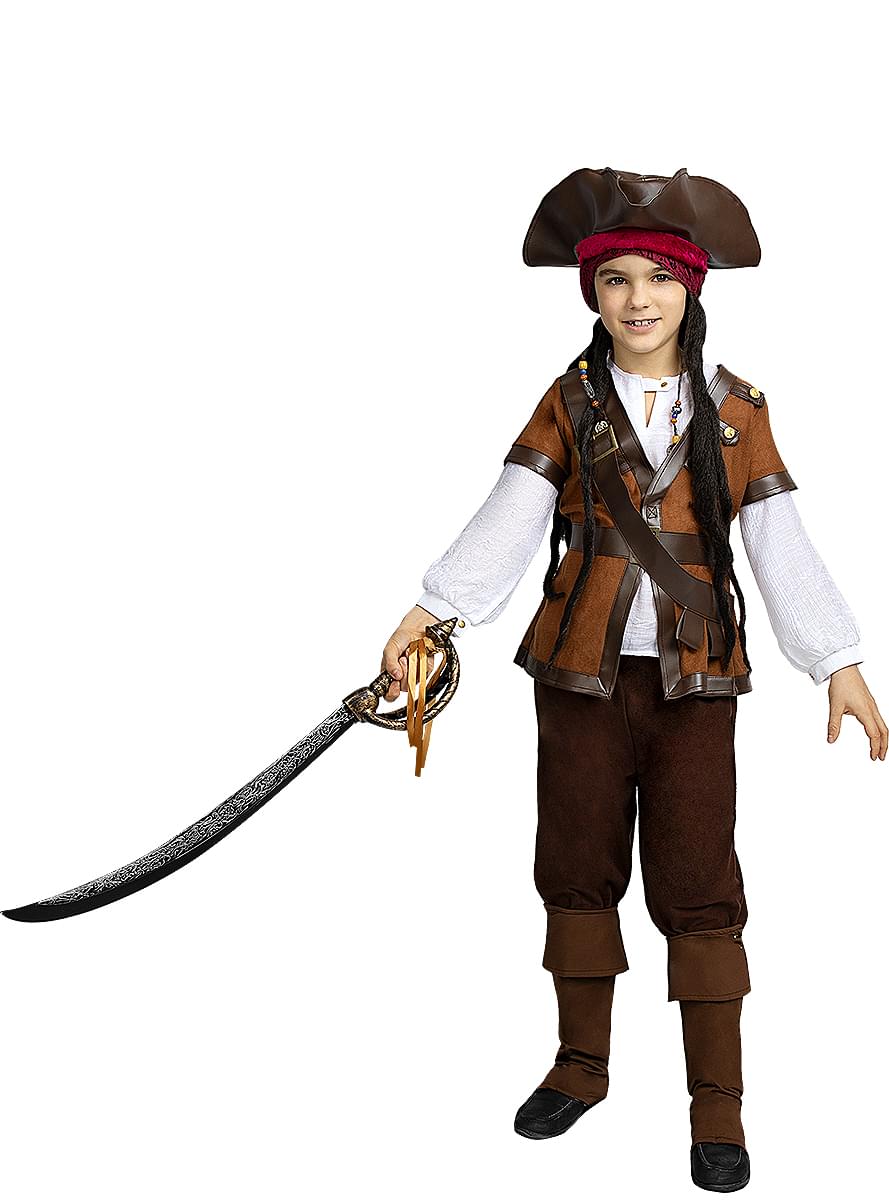 Brun Pirathat til Børn