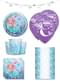 Premium Mermaid Party Decorations for 8 People - Sirena bajo del mar