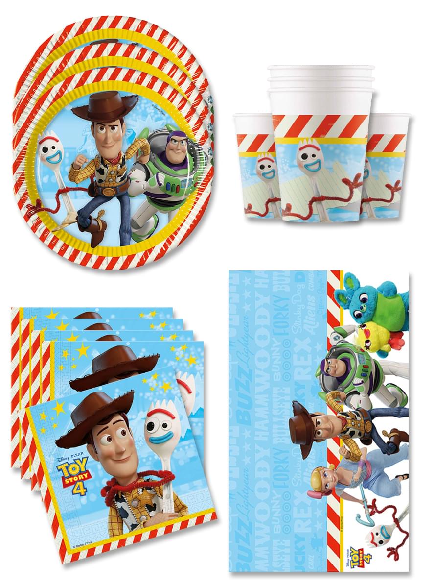 Toy Story 4 Bursdagspynt for 16 Personer