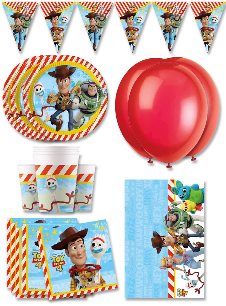 Födelsedagsdekoration premium Toy Story 4 16 personer