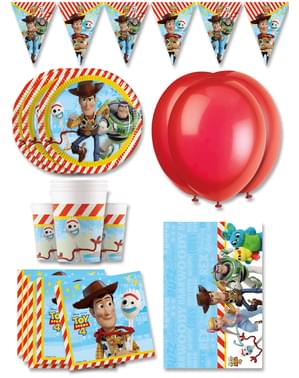 Décoration anniversaire premium Toy Story 4 16 personnes