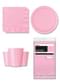 Pink Party Decorations for 8 People - Basic Colours Line