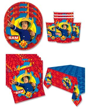 Fireman Sam Birthday Decorations for 16 People