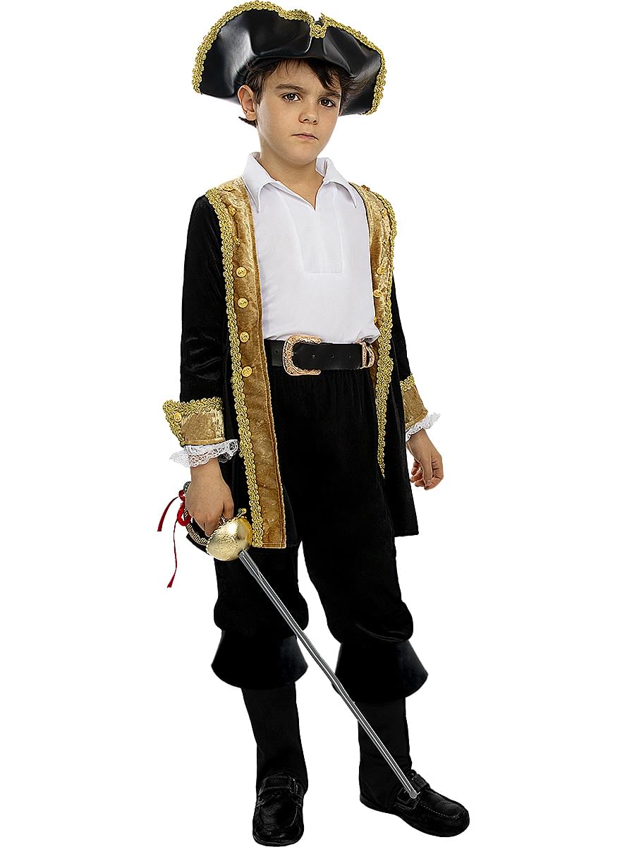 Prabangaus piratų kostiumas berniukui - Kolonijinė kolekcija