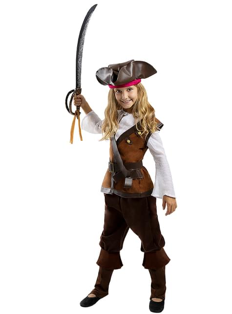 Pirate Costume for Girls - Caribbean Collection. The coolest | Funidelia