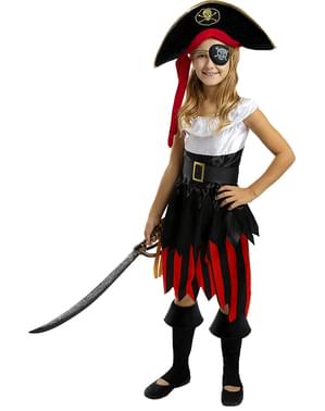 Adult Womens Captain Hook Pirate Costume Large size 10-12 