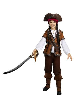 Surbottes pirate marron enfant