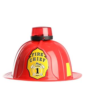 Casco de bombero para adulto