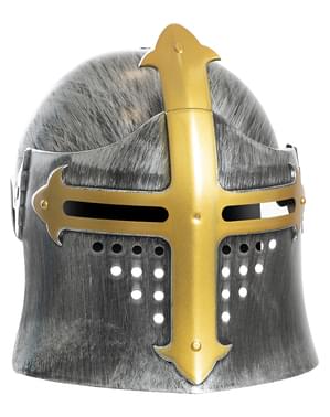Capacete medieval para meninos