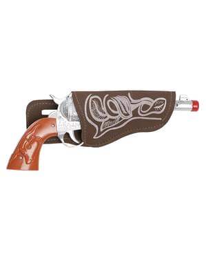 Каубойски револвер с кобур