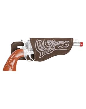 Revolver cowboy cu toc