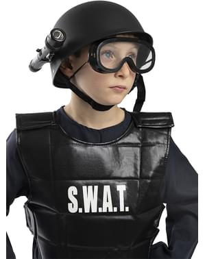 Casque policier SWAT enfant