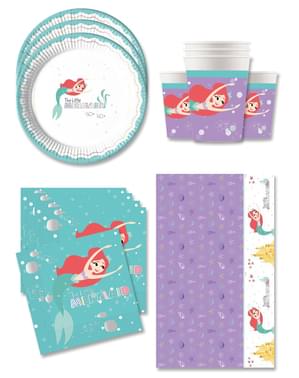 Ariel The Little Mermaid Birthday Decorations for 16 People